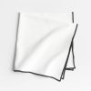 Crisp White Organic Cotton Napkin